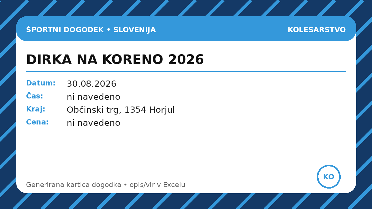 ГОНКА НА КОРЕНО 2026