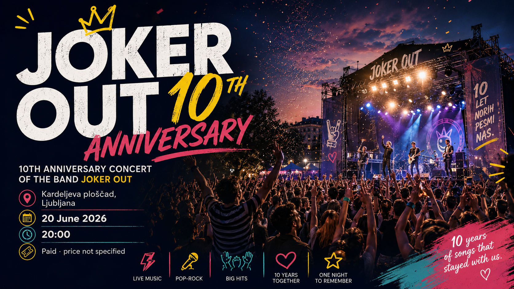 Joker Out – 10-летний юбилей