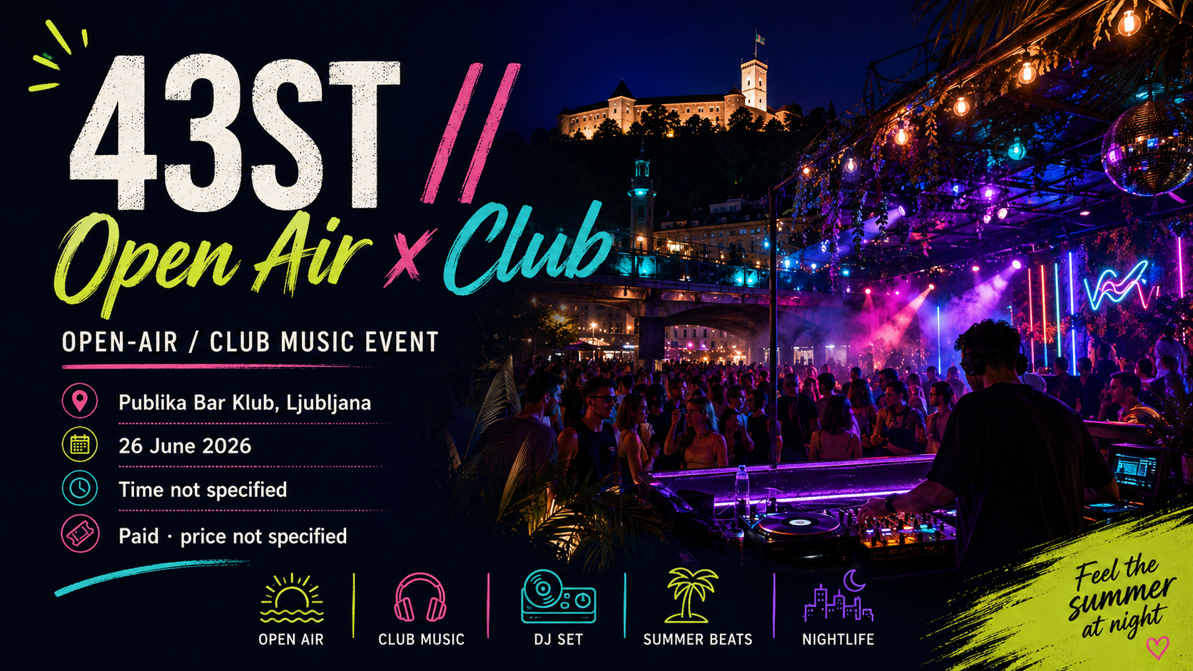 43ST // Open Air x Club