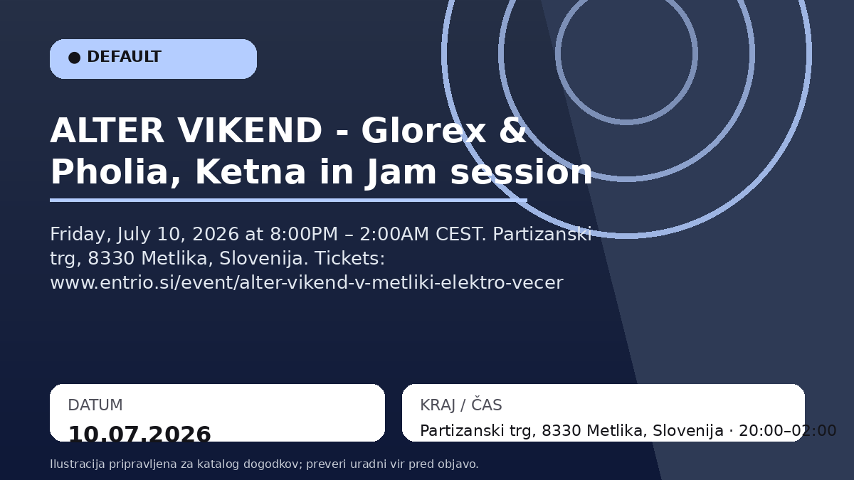ALTER VIKEND - Glorex & Pholia, Ketna и Jam session